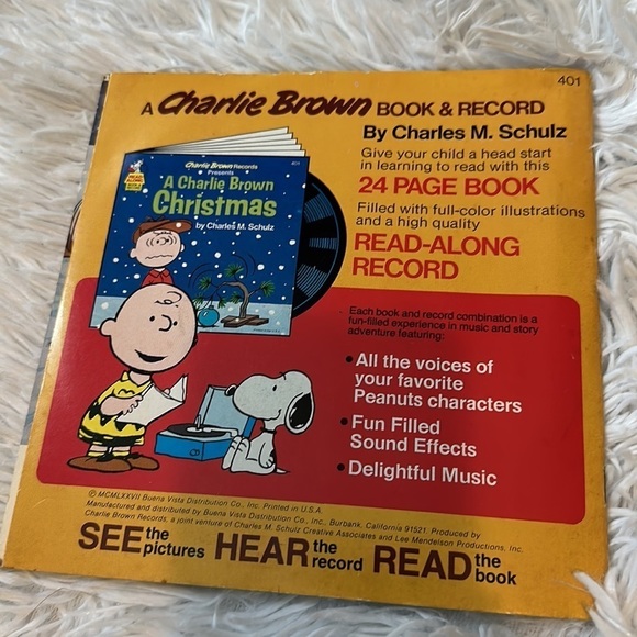 Vintage record “A Charlie Brown Christmas” - Picture 2 of 5